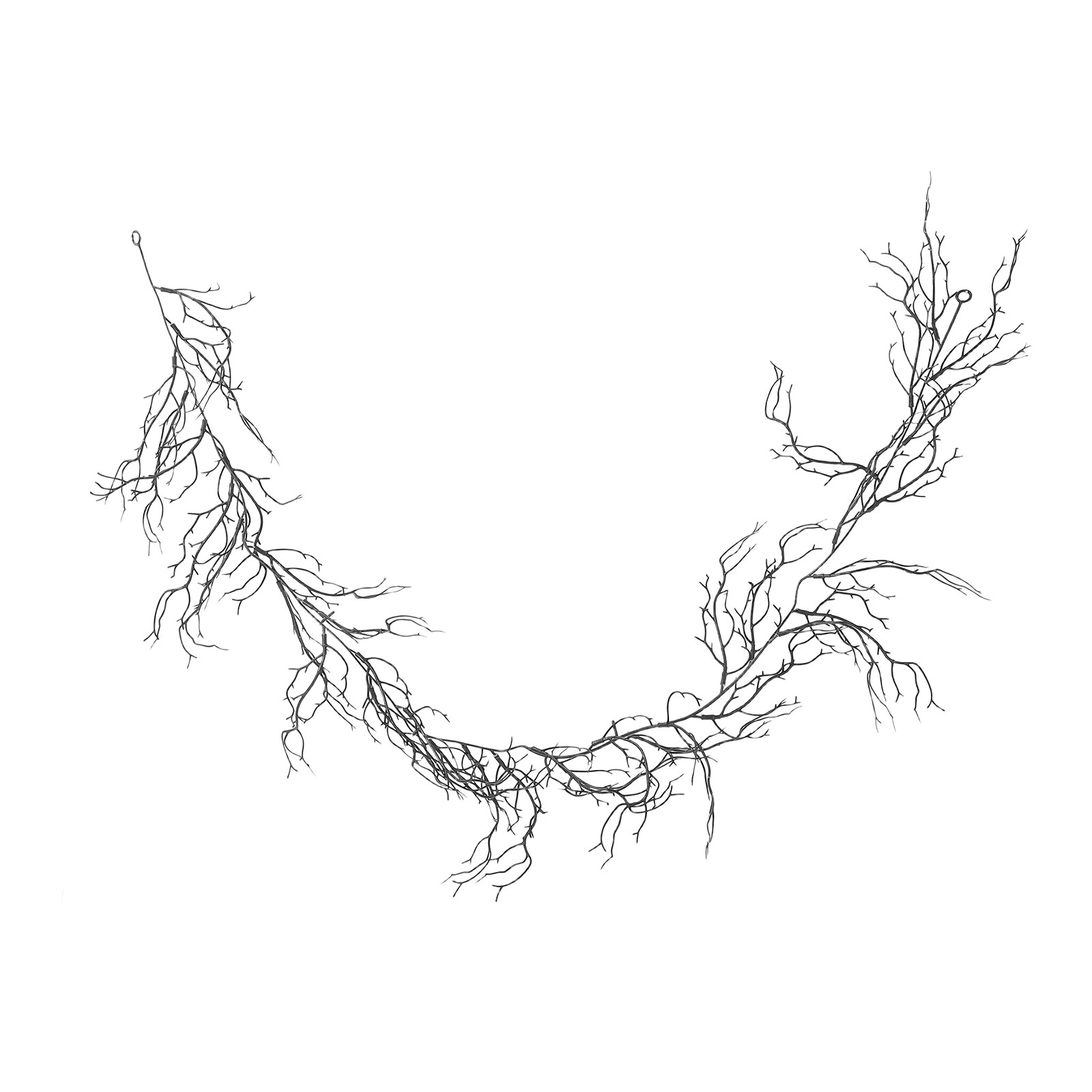 Branch Curly Willow - 黒の装飾用つる植物リアルなプラスチック製ハロウィンツイッグガーランドカーリーウィローブランチ曲げられる枝屋内屋外用不気味なお化け屋敷用