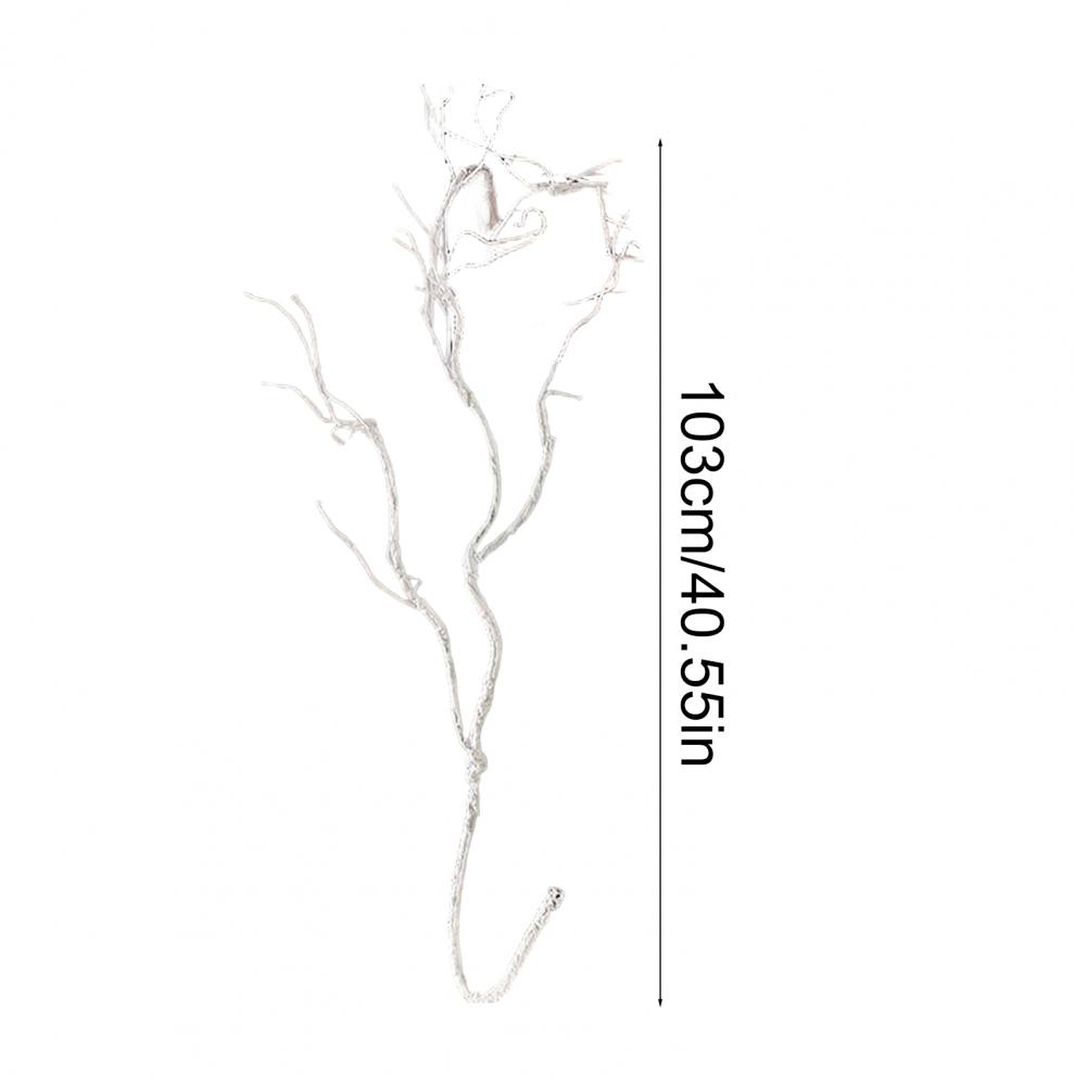 リアルな人工枝 人工の白い巻き毛柳の枝 造花の白樺の茎 花瓶 - Branch Curly Willow のレビューと価格