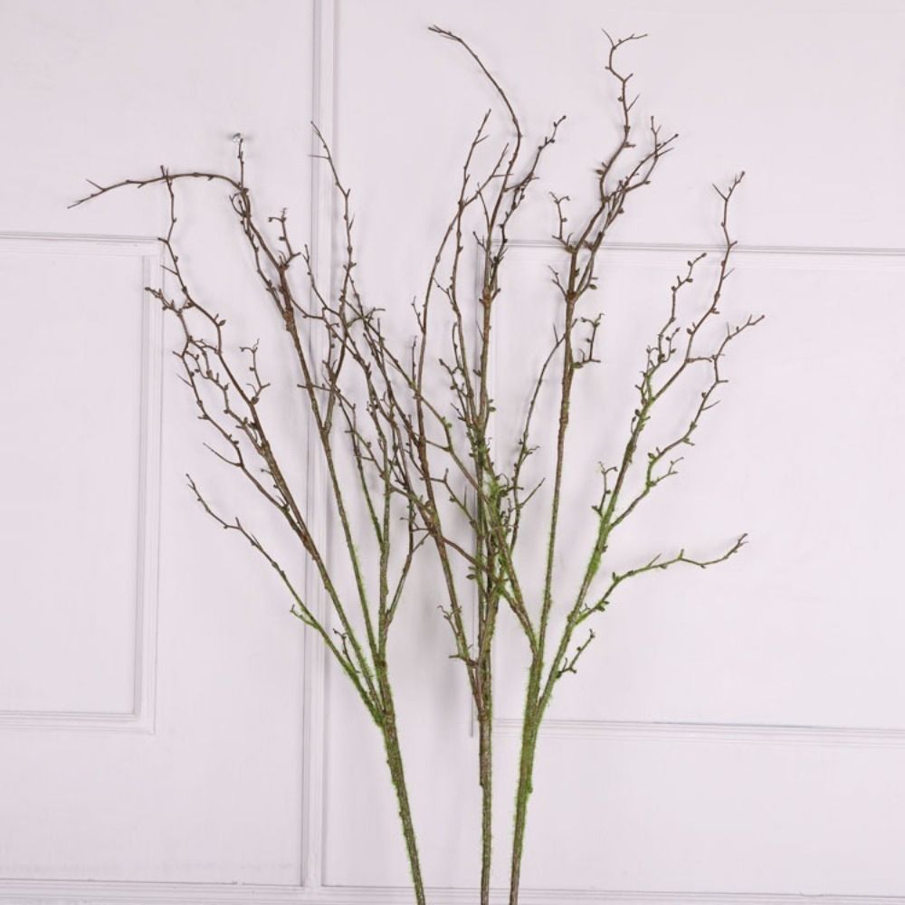 120cmの長さの人工柳の枝、4股の柔らかい質感の人工小枝、 - Branch Curly Willow のレビューと価格