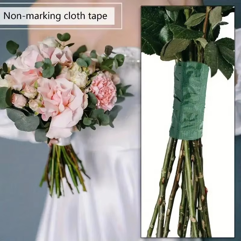 20 ヤードグリーンブーケ花柄テープ自己粘着包装紙テープ花屋 - Anda Florist Supply のレビューと価格