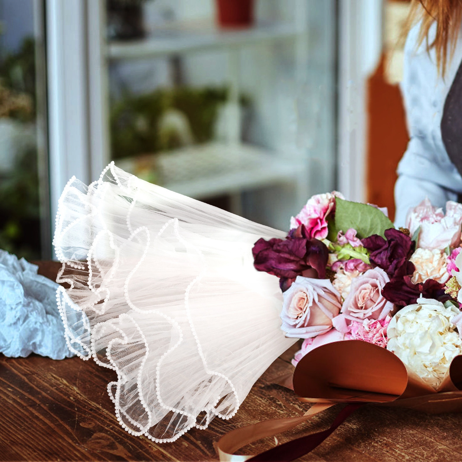 パールメッシュフラワーラッピングネット（ブーケ用）エレガント - Anda Florist Supply のレビューと価格