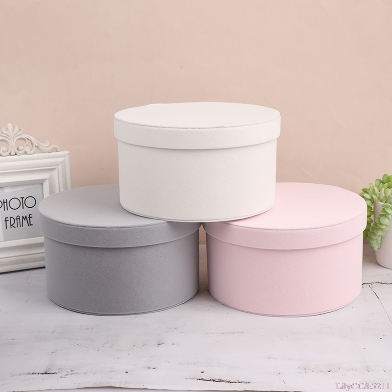 ベルベットラウンドフラワーボックスギフトボックス新鮮な本物の - Anda Florist Supply のレビューと価格