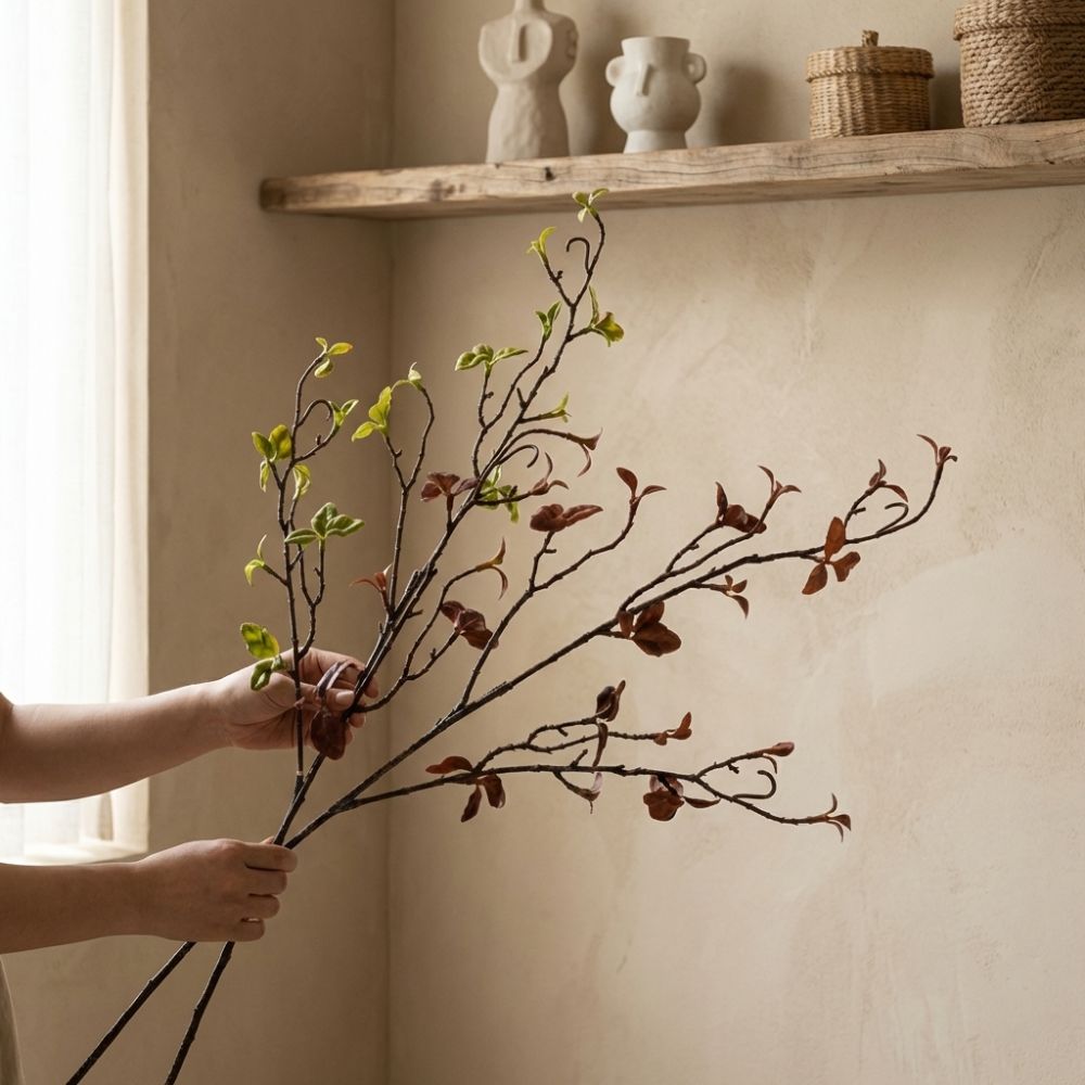 リアルタッチ人工柳の枯れ枝、花瓶フィラー、カールツイッグ、シ - Branch Curly Willow のレビューと価格