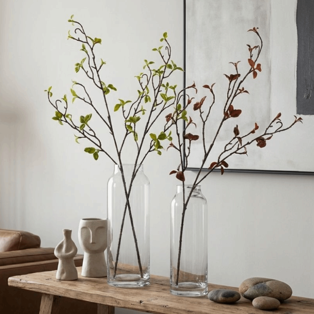 リアルタッチ人工柳の枯れ枝、花瓶フィラー、プラスチック製人工 - Branch Curly Willow のレビューと価格